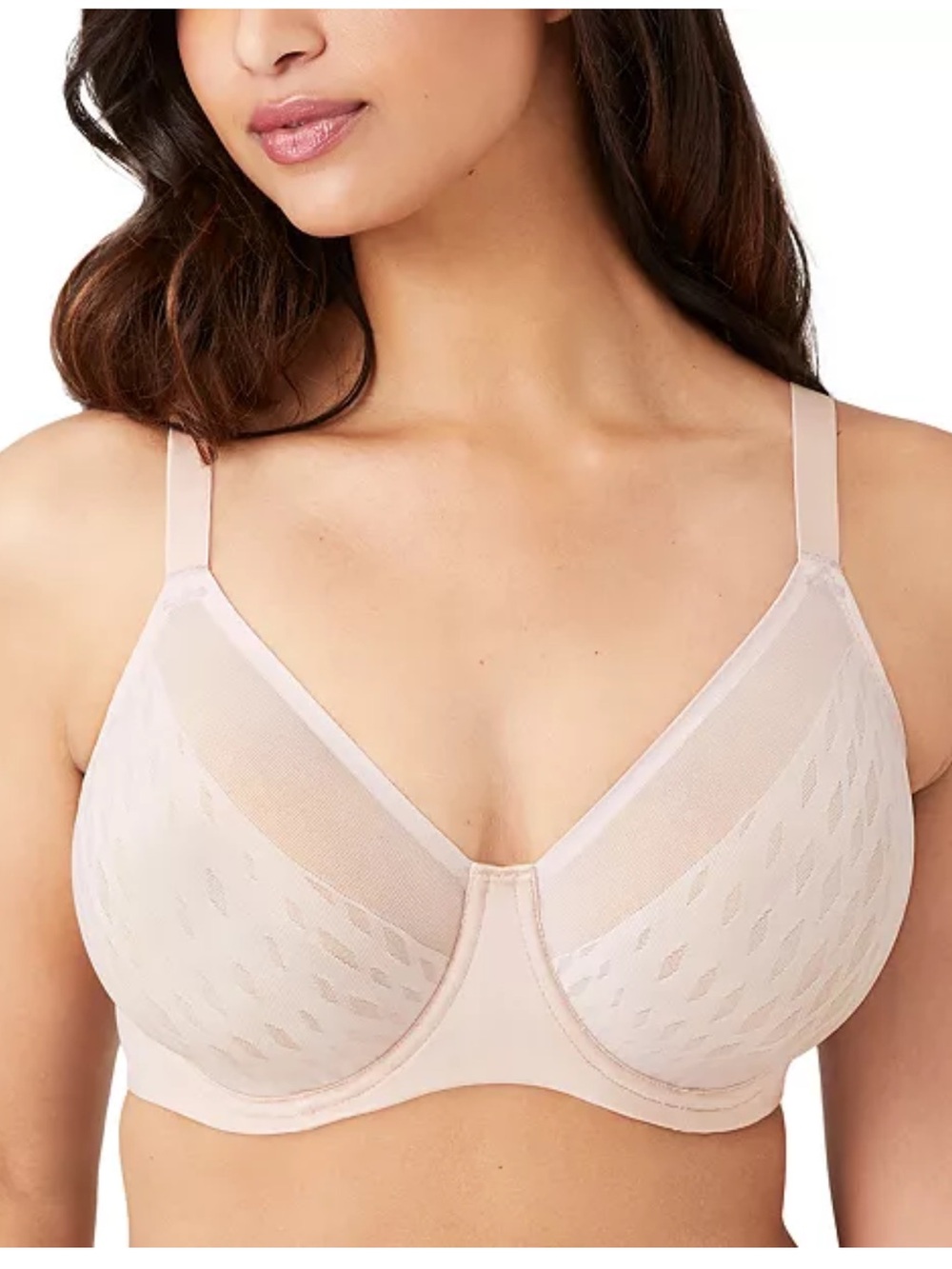 WACOAL 855336 Elevated Allure Underwire Bra Light Pink Sz 42G